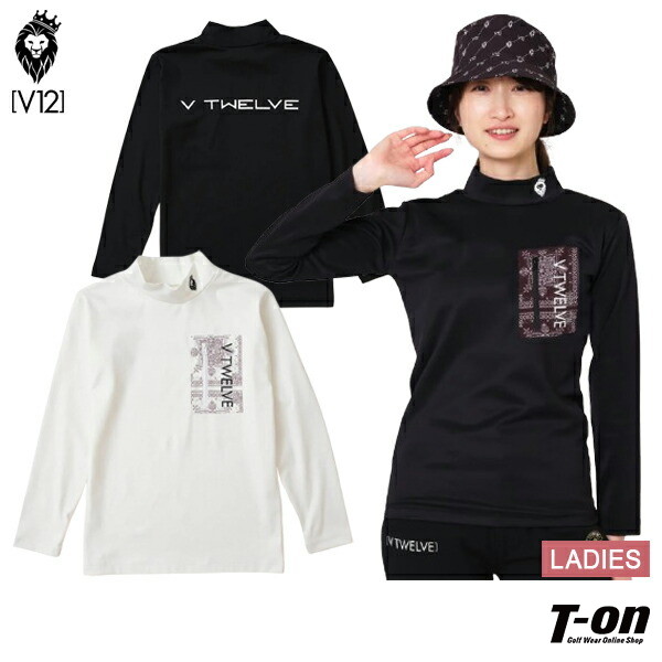 新品⛳️ V12 ヴィ・トゥエルヴ　長袖シャツ　レディース1 ゴルフウェア 新品⛳️ V12 ヴィ・トゥエルヴ 長袖シャツ レディース1 ゴルフ