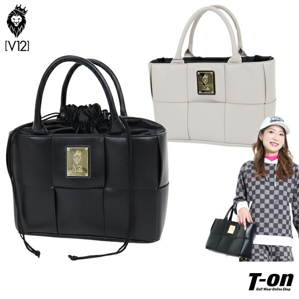 新品　V12 ゴルフバッグ　ボストン　ビッグトートバッグ　金具プレート　大容量 V12 ゴルフトートバッグTVGS BIG TOTE | 【公式通販】