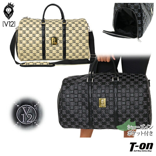 新品　V12 ゴルフバッグ　ボストン　ビッグトートバッグ　金具プレート　大容量 V12] ゴルフ トートバック SSS BIG TOTE | 【公式通販】