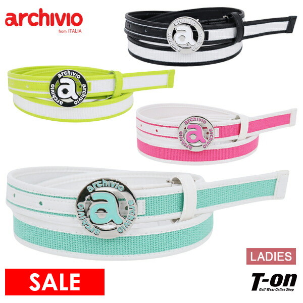 新品タグ付き　archivio　ベルト　ゴルフ　シルバー　赤　アルチビオ 楽天市場】【50％OFF！セール！】アルチビオ / archivio (2022春