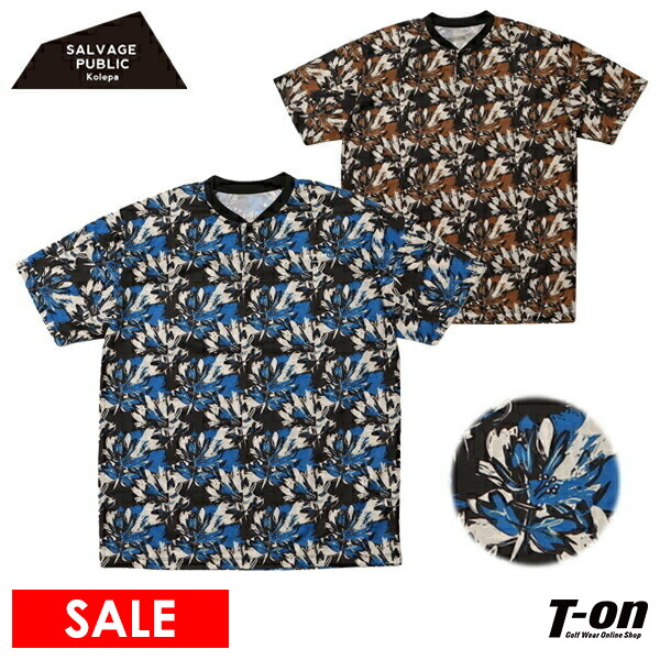 【サルベージパブリックコレパ】ホヌ 長袖 Tシャツ ロンT ゴルフ 微起毛感 L SALVAGE PUBLIC KOLEPA［サルベージパブリックコレパ］Honu