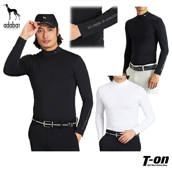 楽天市場】アダバット adabat メンズ ハイネックシャツ 長袖 【放熱
