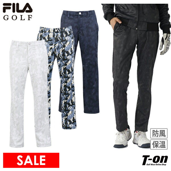 楽天市場】フィラ ゴルフ メンズ 透湿撥水ボンディングパンツ ゴルフ