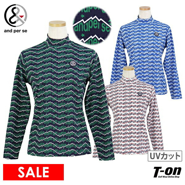 楽天市場】アンパスィ and per se レディース ポロシャツ 長袖 ハーフ