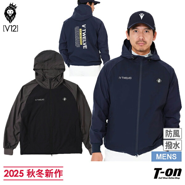 楽天市場】V12 ゴルフ ヴィ・トゥエルブ メンズ ブルゾン クルーネック