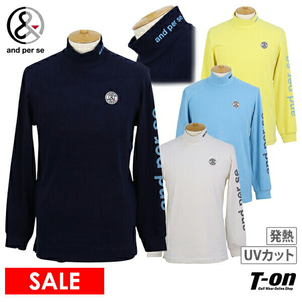 楽天市場】【20%OFF SALE】and per se アンパスィ ゴルフウェア メンズ