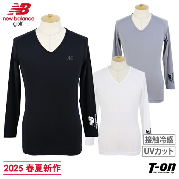 V12 ヴィトゥエルヴ Uネック 長袖インナーTシャツ 袖ロゴ