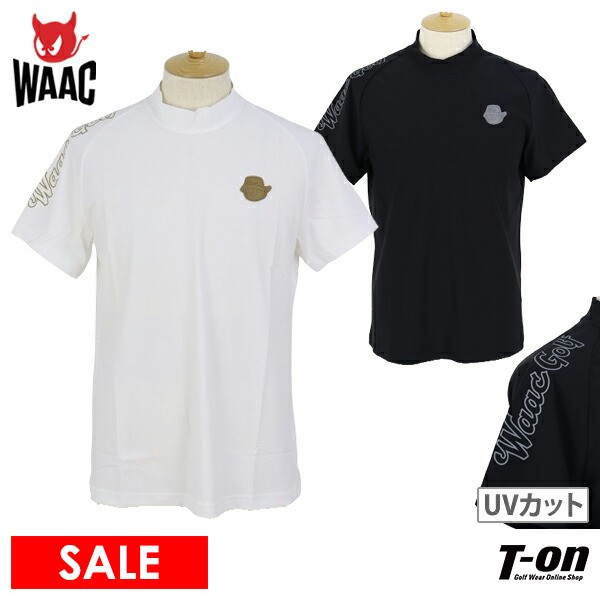 WAAC ゴルフ メンズ ワック 半袖モックネック 072252022 春 夏