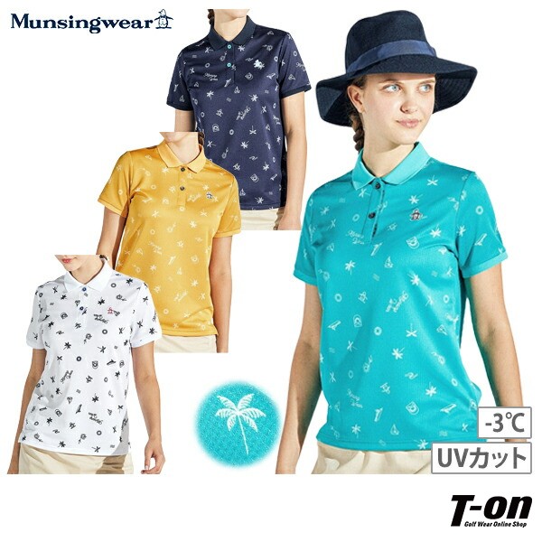 Munsingwear レディースポロシャツ　Ｍサイズ ポロシャツ レディース マンシングウェア Munsingwear 2025 秋冬