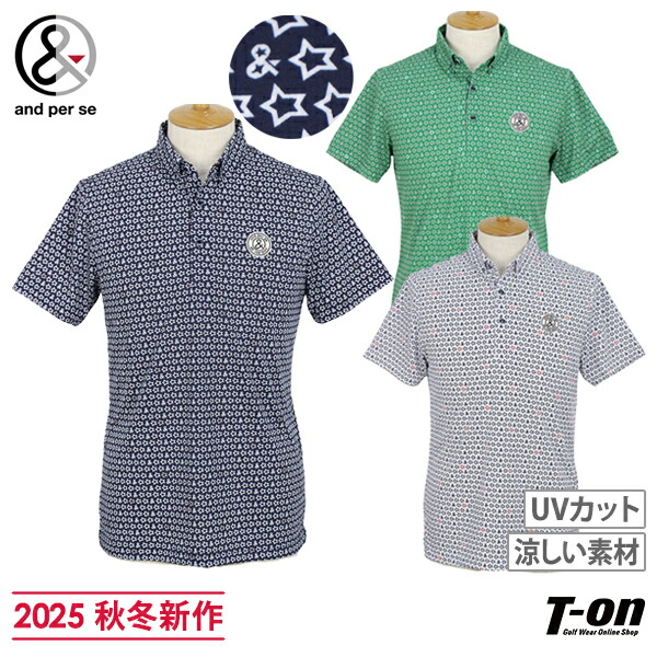 新品】 and per se 人気 ポロシャツ メンズ LL 立体ロゴ 楽天市場