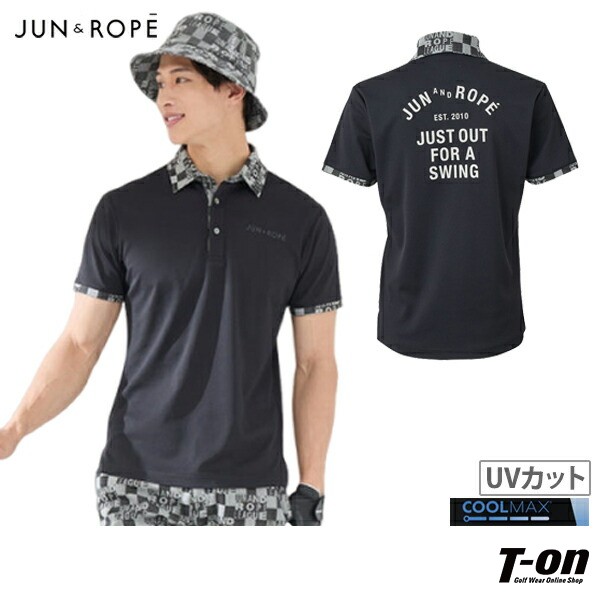 JUN AND ROPE カモフラージュ柄ポロシャツ JUN AND ROPE