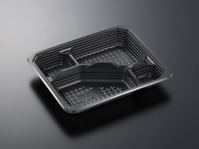 弁当容器 使い捨て HSA街弁 K24-20C BK 身 【600枚本体蓋セット】 HSA街弁 K24 20C お弁当箱 業務用 テイクアウト容器 弁当屋 お持ち帰り 宅配