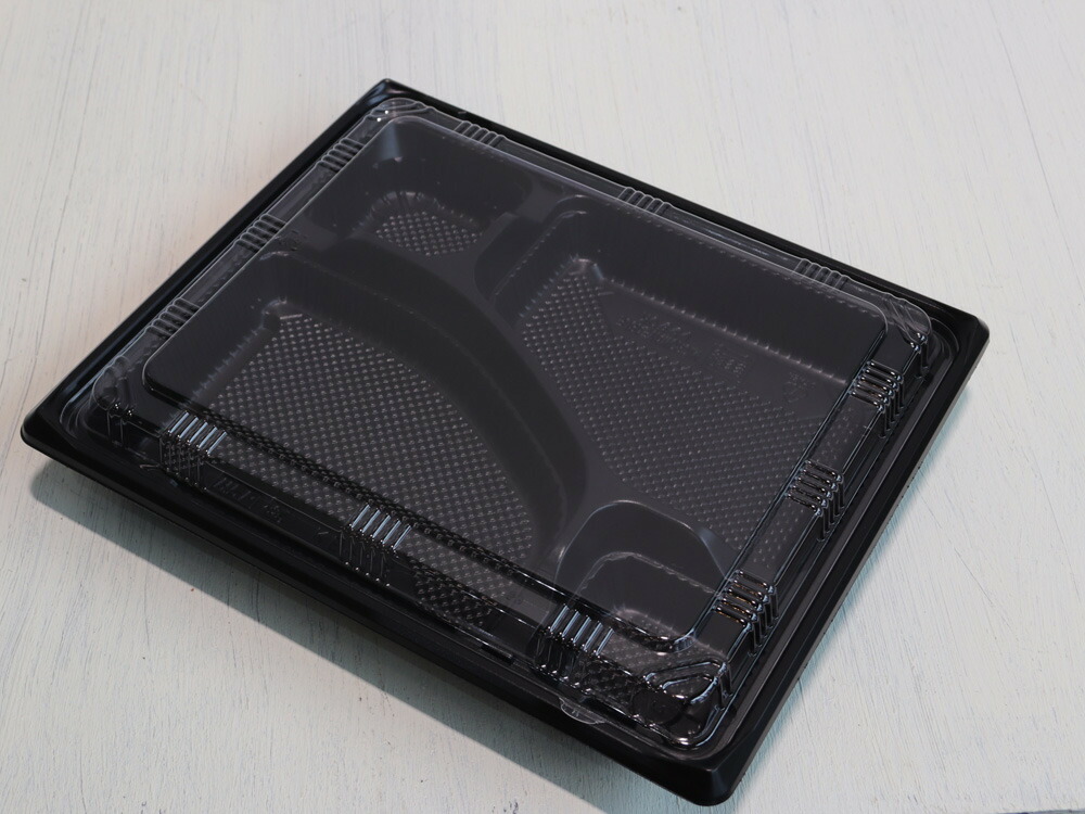 【最終値下げ！】お弁当やテイクアウトに！お弁当容器と専用蓋のセット約800セット 楽天市場】弁当容器 使い捨て KE-1A黒OPS蓋セット【800枚】 KE1A お