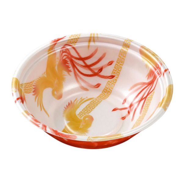 麺容器 600枚入り MFPホット麺19(61)鉢 らん鳥赤石 エフピコ 4747