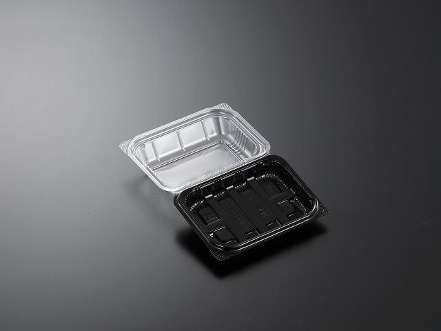 ボンネット容器に並べる 使い捨て パノラックV15-11 黒 1800枚入り口・入口 食料雑貨類入れもの 惣菜入れもの 持ち帰り