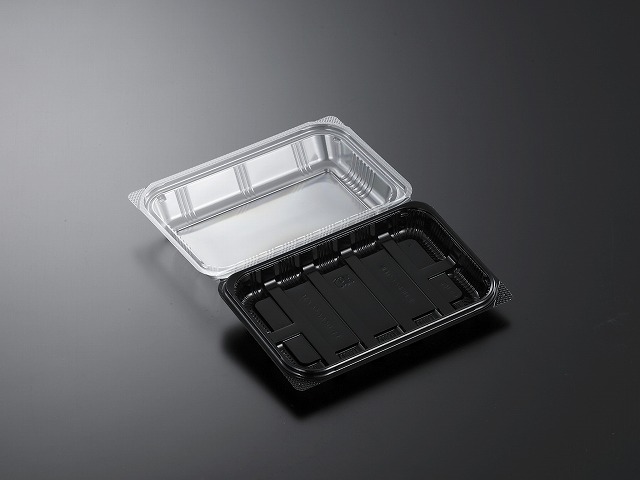 ボンネット容器に並べる 使い捨て パノラックV20-13 黒 900枚入り口・入口 食料雑貨類入れもの 惣菜入れもの 持ち帰り