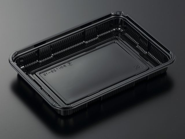 ボンネット容器に並べる 使い捨て HSラクパ 26-19 BK 600個入り口・入口 本体蓋仕掛ける 食料雑貨類入れもの 惣菜入れもの 持ち帰り