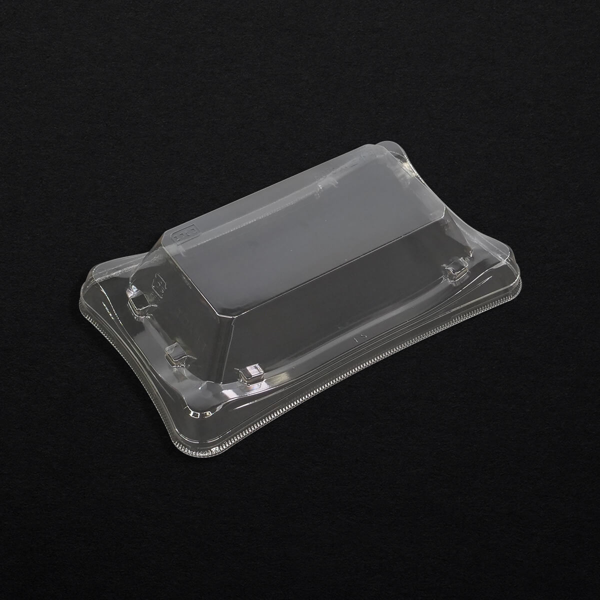 惣菜お盆 1500枚入り口・入口 T-波錦1-3嵌合蓋(APET)エコ エフピコ 4944