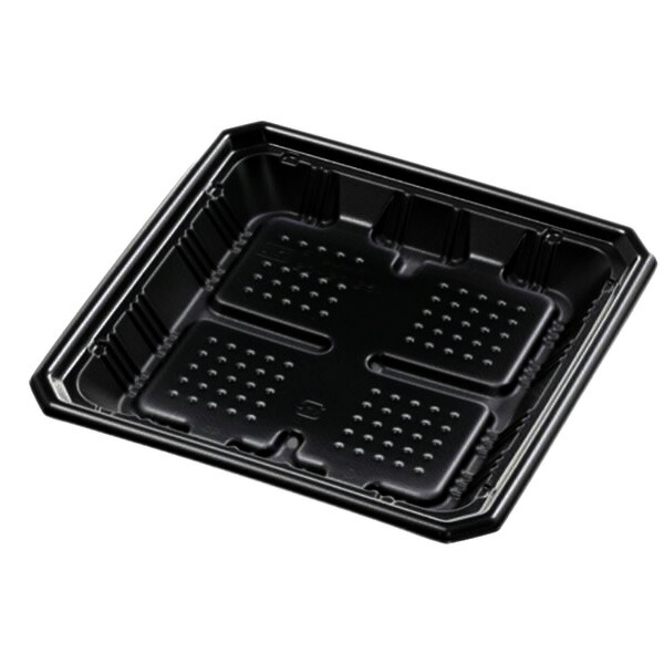FT領域角20-20(25) 耐寒黒 400枚 エフピコ 氷る入れもの 使い捨て皿・器-食器・カトラリー・グラス-キッチン用品・食器・調理器具
