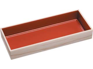 弥助入れもの  400枚入り口・入口本体蓋仕掛ける  WHS-440-33(V)本体香木朱 T-WHS-440 嵌合蓋(APET) エフピコ 915 /916