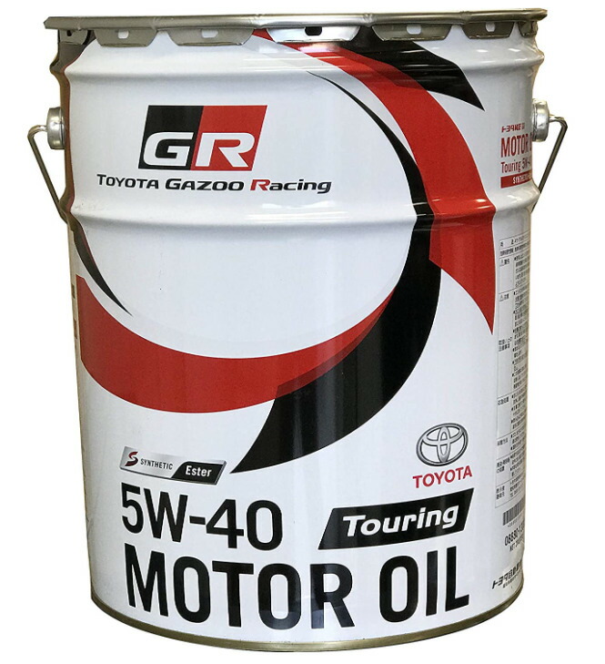 トヨタ純正 GR Endurance 0Ｗ-20 20L 走りに特化したオイル GRエンデュランス 0888013503 08880-13503