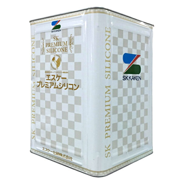 プレミアムシリコンクリヤー ツヤあり 15kg 外壁塗料 エスケー SK