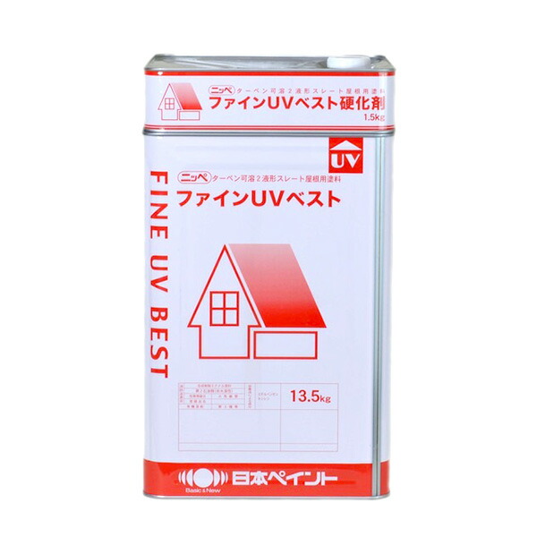 罰金UV限りない 固くなる剤仕掛ける 2液手合い 15kg 色選り分ける式 ニッペ 塗装用品-DIY・工具-塗料缶・ペンキ