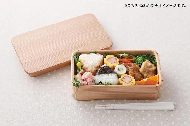 【堅苦しさ】箱屋常吉 KIDS 矩形お弁当箱 おひつのようなおべんとう箱 hakoya 弁当箱