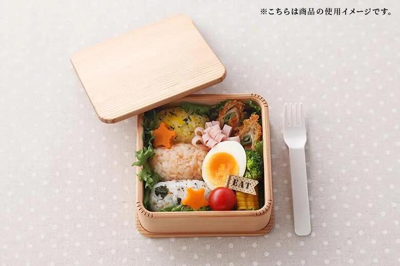 【堅苦しさ】箱屋常吉 KIDS 四角四面お弁当箱 おひつのようなおべんとう箱 hakoya 弁当箱