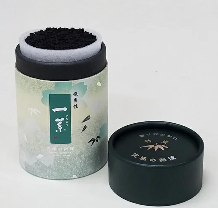 一葉 竹炭 ミニ 100g ミニ寸 微煙香 5-26 業務用 まとめ買い 大容量|Tパケ