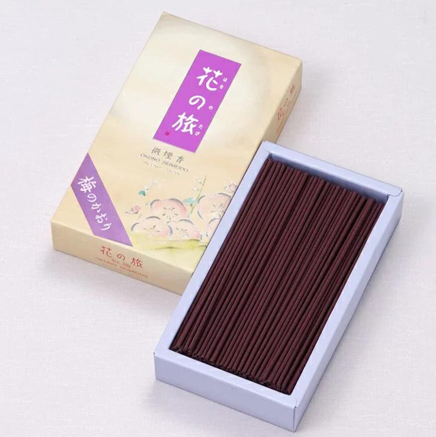 花の旅 紅梅 中薔薇 100g 短寸 微煙香 5-22 御勤め用 まとめ買い 大静電容量