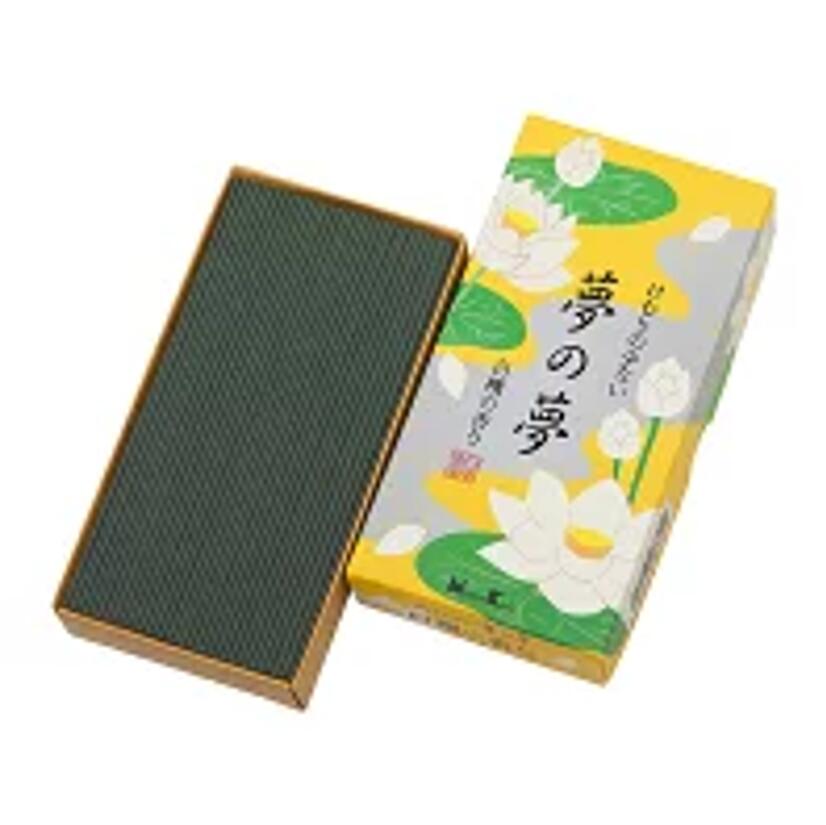 【60箱書き割り 】夢しるべ 白檀の芳ばしさ 大薔薇 140g 短寸 有煙香 薬草のお香 5-7 御勤め用 まとめ買い 大静電容量