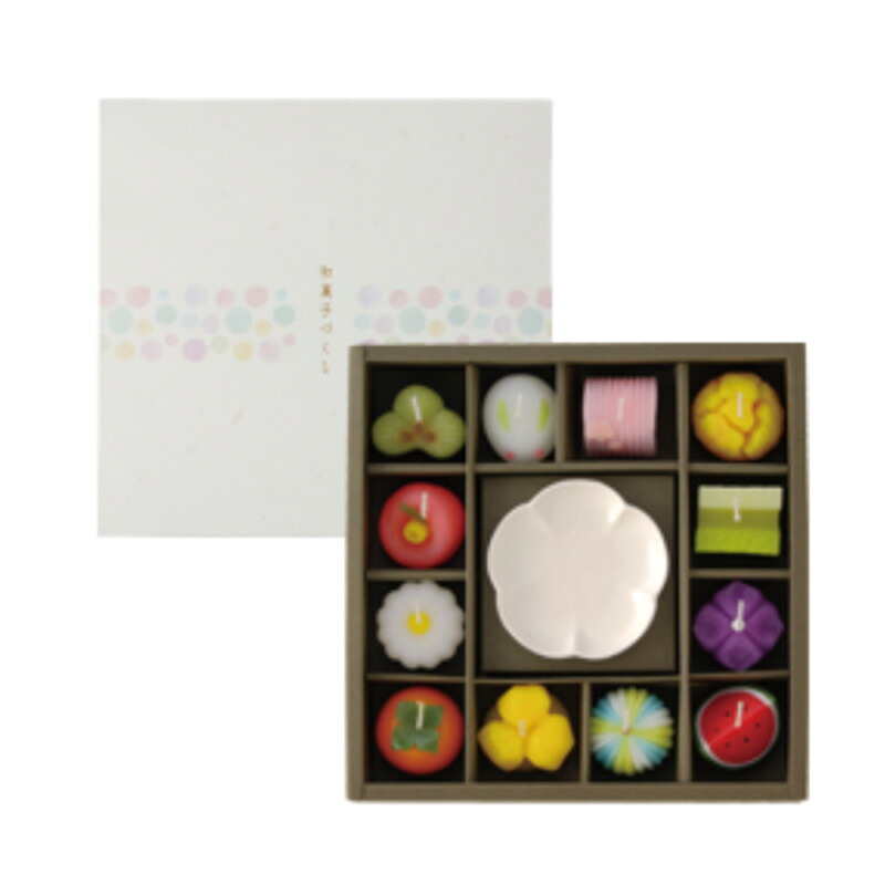 【3箱セット 】和菓子づくしキャンドルギフトセット カメヤマローソク T9626-00-00｜Tパケ