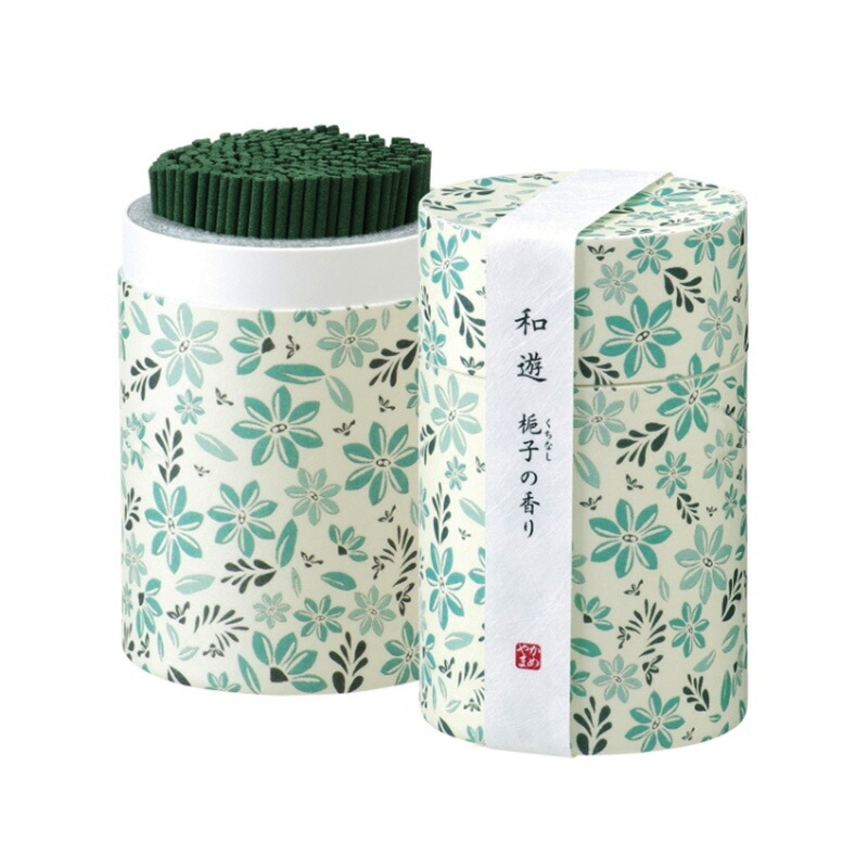 和遊 筒箱 梔子の芳ばしさ カメヤマローソク I2012-01-09