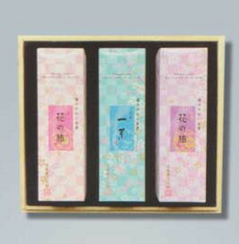 【3箱セット 】新花くらべ 3本アソート桐箱入り 桜・一葉・紅梅 33-2 線香 詰め合わせ 進物 ギフト お盆 初盆 喪中