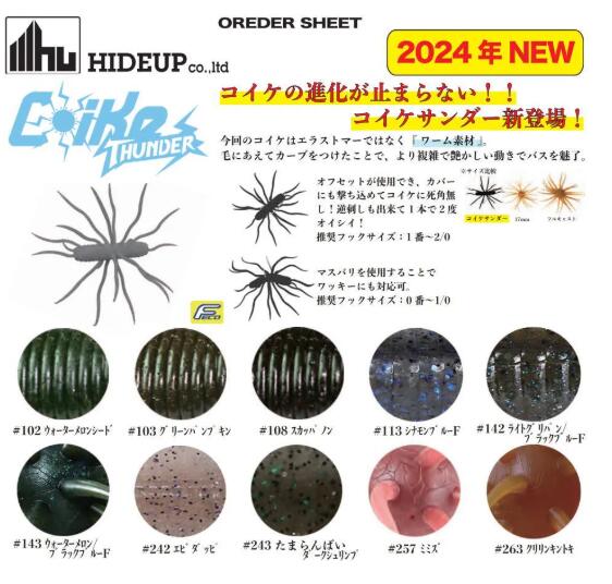 コイケ 17MM ソフトマテリアルセット ハイドアップ「コイケ17mmソフトマテリアル」インプレと使い方