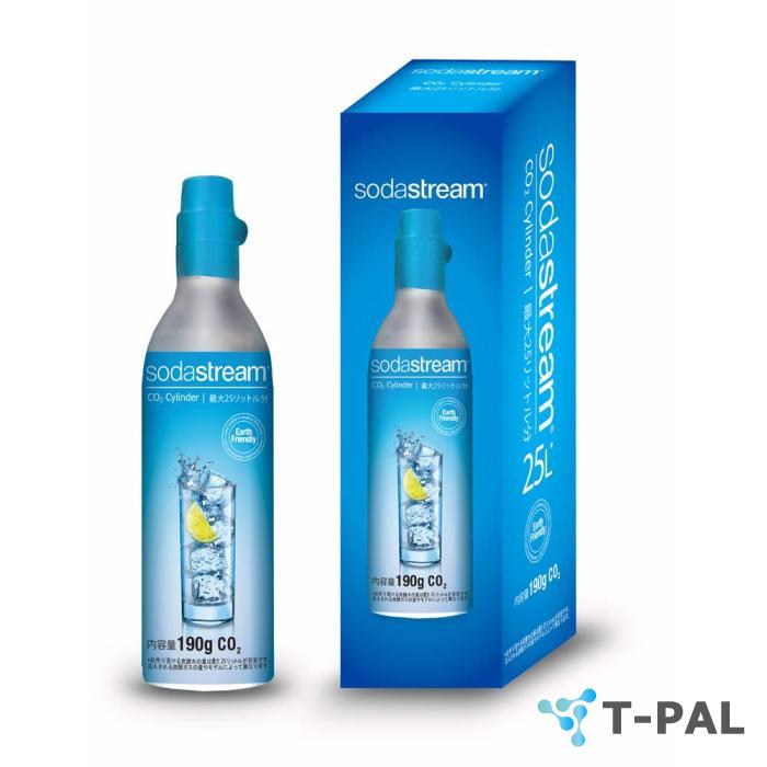 【楽天市場】ソーダストリーム(SodaStream) ソーダストリーム ガスシリンダー(新規購入用) 25L SSG0011：T-PAL