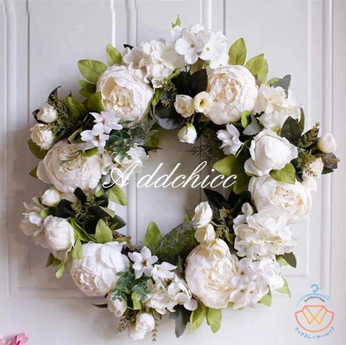 楽天市場】リース ドライフラワー [ピンクラグジュアリー cm1459-a