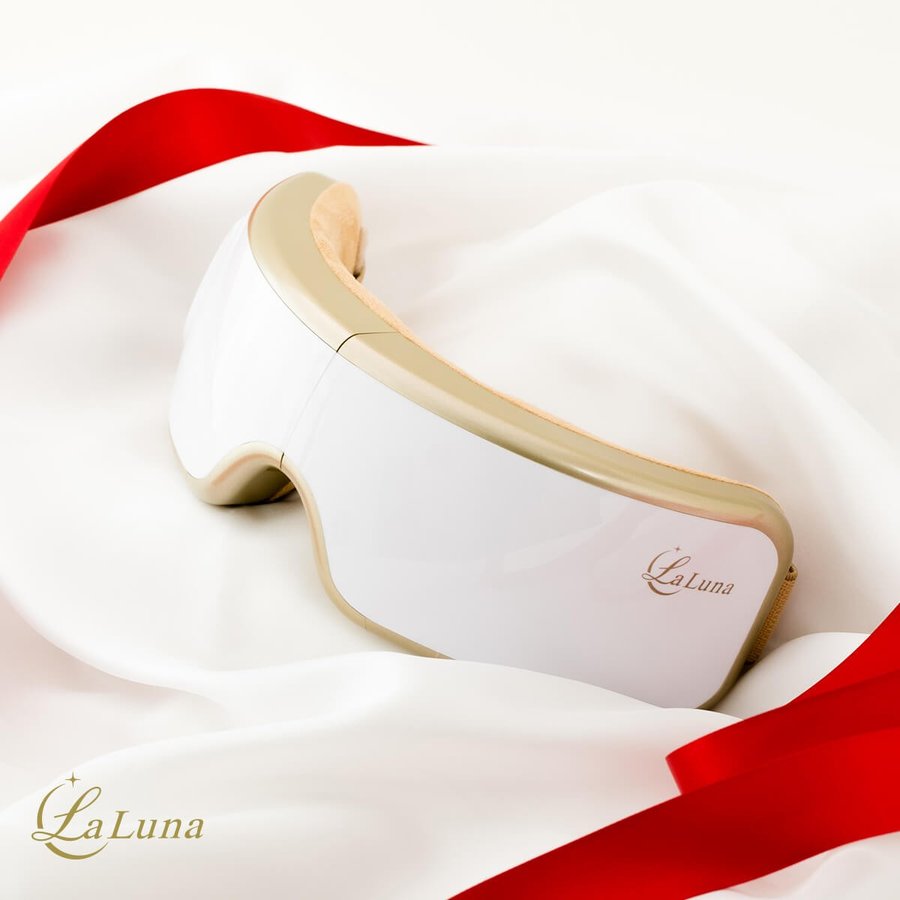 アイマッサージャー ラルーナ La Luna コードレス 充電式 安眠 エアー