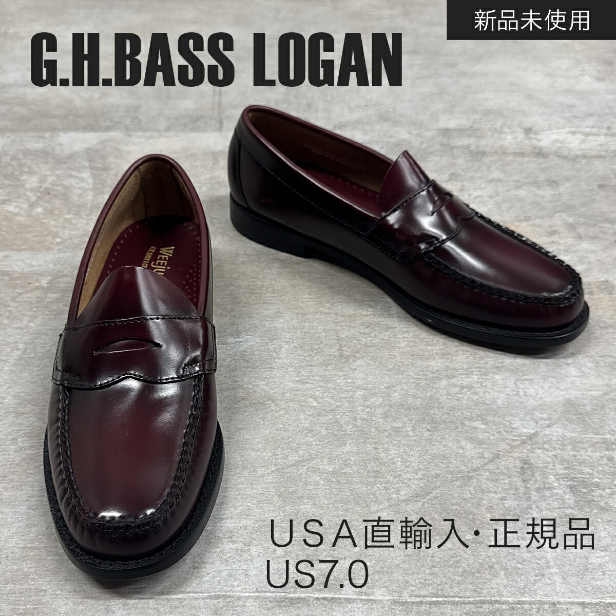 靴 Bass Logan 8 1/2 D Mens Logan Flat Strap Weejuns Loafer | Men | G.H.BASS
