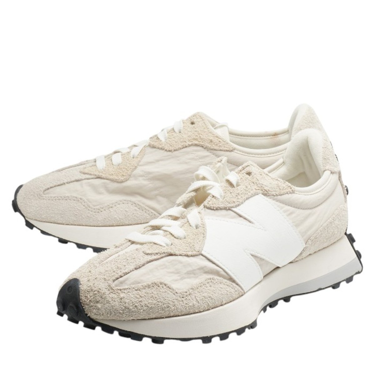 【訳あり】【新品未当て嵌める】【返品可】New Balance ニュー平衡にする 327 MS327CQ MS327 TURTLEDOVE タートルドーブ 白いこと ベージュ メンズ  スニーカー US10.0( 28.0糎)