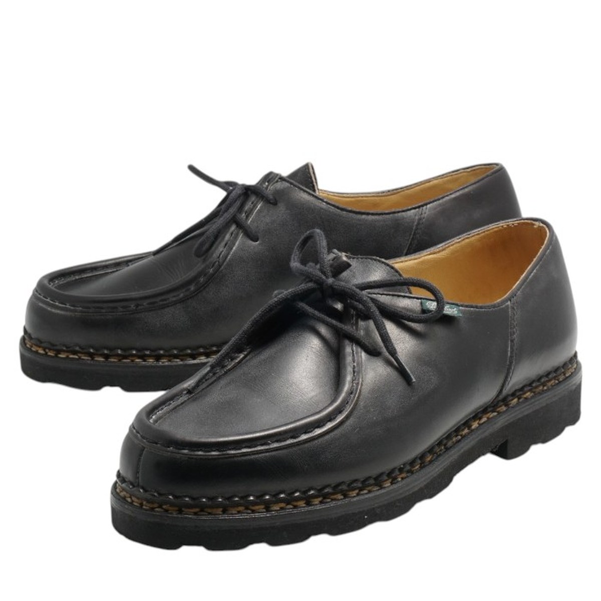 【訳あり】【新品未当て嵌める】【返品可】Paraboot パラブーツ MICHAEL ミ蛙 （黒いこと） ≪フランス共和国直輸入・置き目品≫ EU41.0