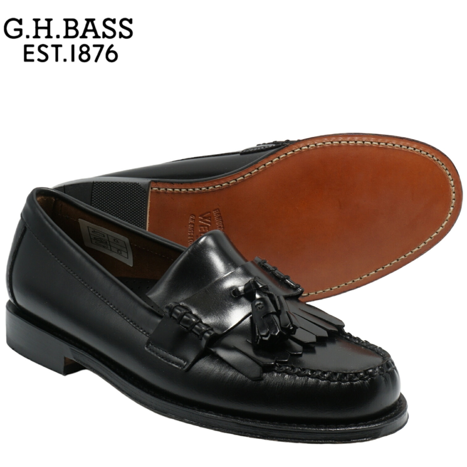 【6/26値下げ】G.H. BASS & CO. ブラックローファー 楽天市場】【返品交換可】G.H.BASS バス LOGAN ローガン BLACK