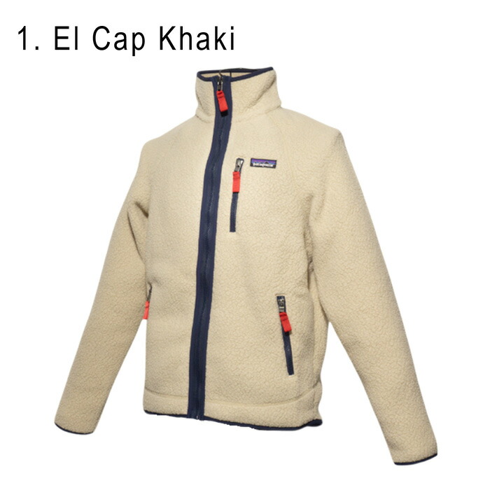 【全商品返品可】PATAGONIAパタゴニア22801メンズ・レトロ・パイル・ジャケットELCAPKHAKI/FORGEGREY/PITCHBLUE/SEABIRDGREY/SHELTERBROWNメンズアウター・ジャケット