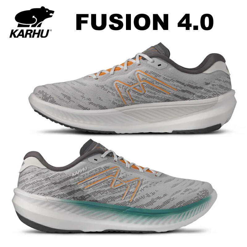 楽天市場】KARHU（カルフ）WOMEN'S FUSION 4.0 BLACK / STORMY WEATHER