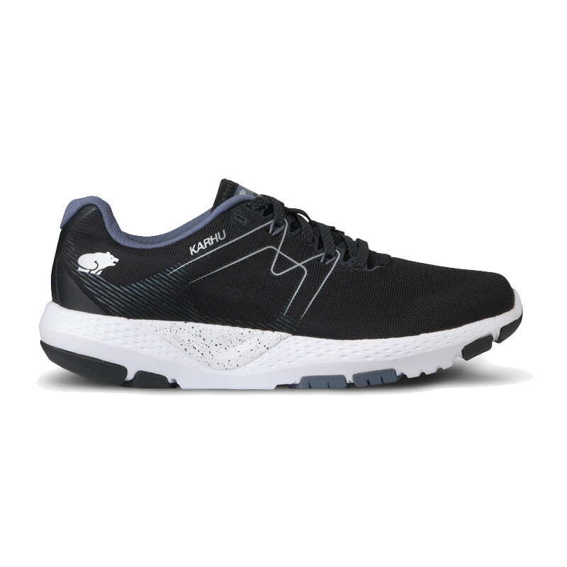 高級品市場 Karhu カルフ スニーカー レディース 靴 イコニ オルティックス Jet Black Folkstone Grey ジェットブラック フォークストーン Kh0286 希望者のみラッピング無料 Www Fulghum Com