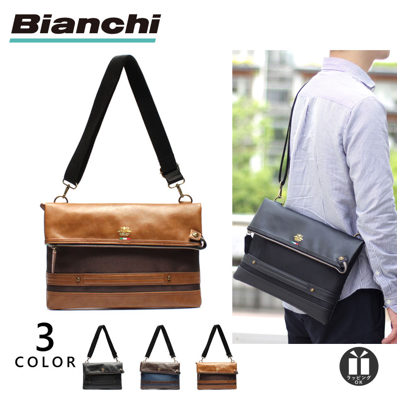 リニューアル 復刻 公式 ビアンキ ショルダーバッグ 2way メンズ クラッチバッグ 斜めがけbianchi Tbtc 03 ブランド メンズ 40代 通勤 かっこいい プレゼント ギフト 父の日 特典 ラッピング無料 Devils Bsp Fr