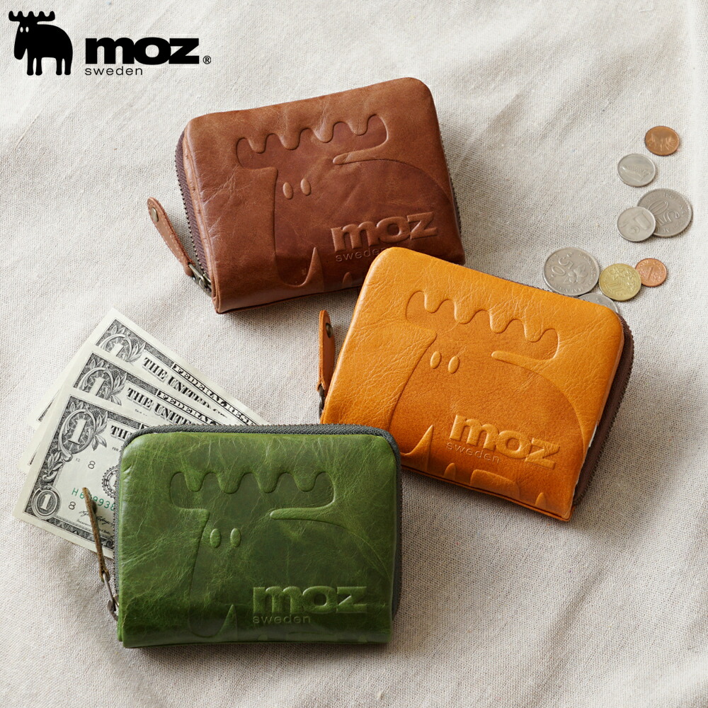 【限定クーポン】送料無料 moz モズ 財布 お財布 二つ折り レディース 北欧 プレゼント ギフト 20代 30代 40代 50代 60代 本革 メンズ レディース 男性 女性 ペア 夫婦 親子 カップル 使いやすい ブランド 誕生日 ギフト プレゼント 妻 旦那 息子 娘