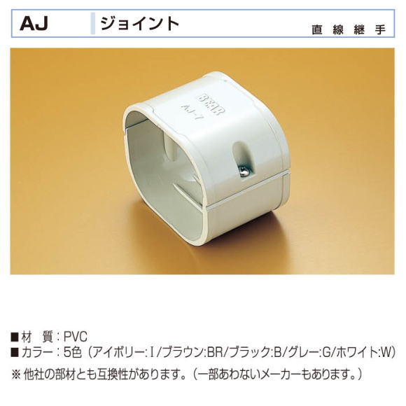 楽天市場 バクマ工業 エアコン配管化粧カバー スマートダクト Ad 7用 ジョイント Aj 7 直線継手 製品外寸84x68x55 ティーアップ 楽天市場 バクマ工業 エアコン配管化粧カバー スマートダクト Ad 7用 ジョイント Aj 7 直線継手 製品外寸84x68x55 ティーアップ