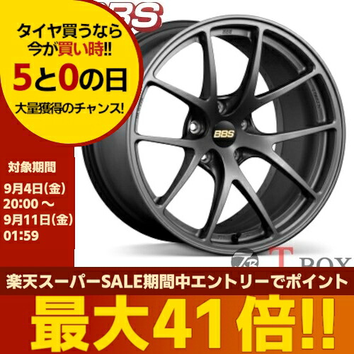 4本セット価格 18インチ 8.0J 5/114.3 BBS BBS RI-A RI-A マットグレイ (MGR) |T-BOX Auto Parts